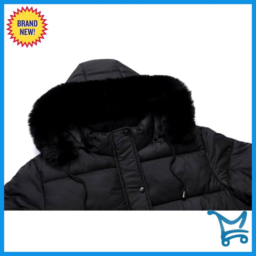 Plus Size Down Coat Waterproof Windproof Detachab… - image 4